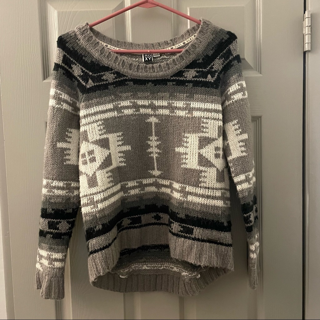 Aztec Pattern Winter Sweater